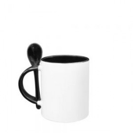 TAZA CUCHARA 11OZ INTERIRO COLOR